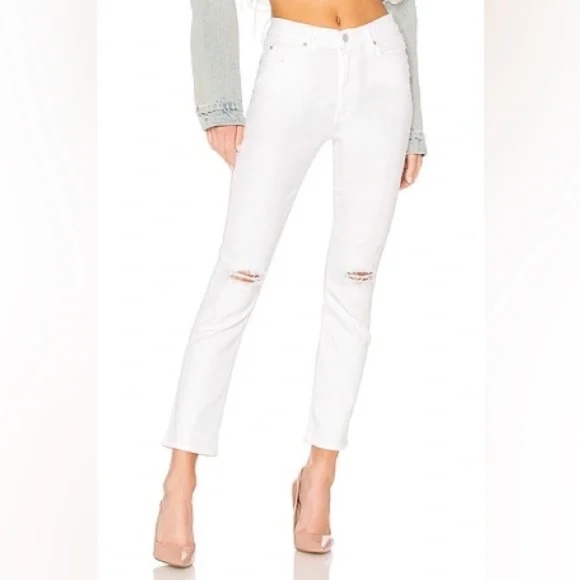 Mother High Waisted Rascal Ankle in Little Miss Innocent (Size 24) - Picture 7 of 7